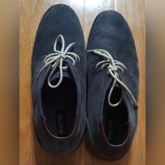 REACTION KENNETH COLE "DESERT WIND" MEN'S GREEN SUEDE CHUKKA BOOTS SIZE 13 M - Picture 5 of 12